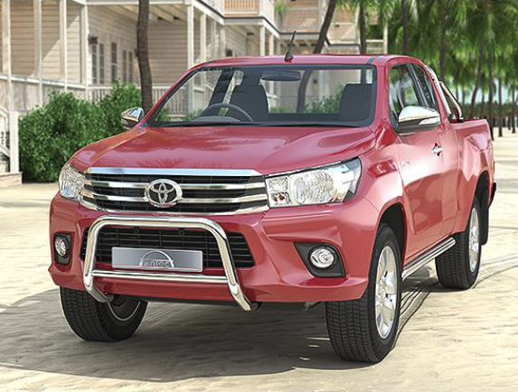 Frontbøyle Toyota Hilux 2016-2020, 60/42 blank