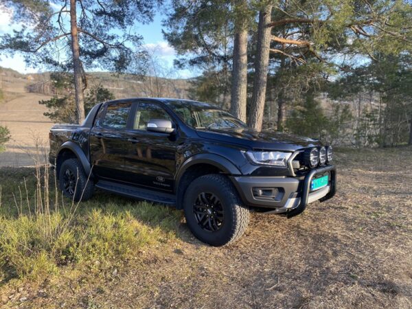 Kufanger til Ford Ranger Raptor, sort. Tilbehør Ford Ranger Raptor