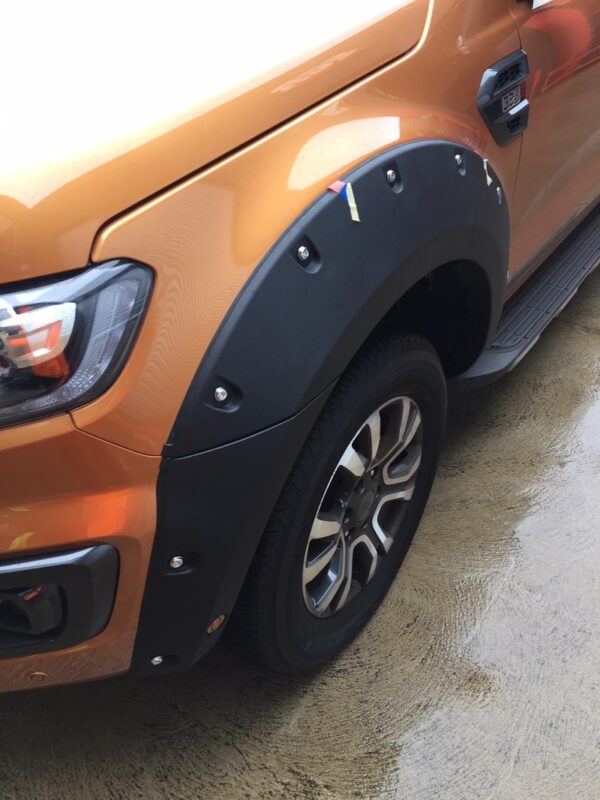 Skjermbreddere Ford Ranger DC Wildtrak 2019-2022, Bolt-on