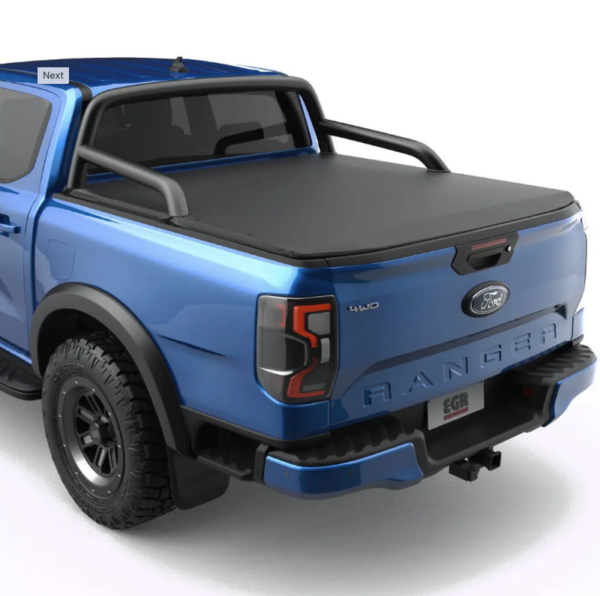 EGR presenning Ford Ranger DC 2023+ med OE veltebøyle