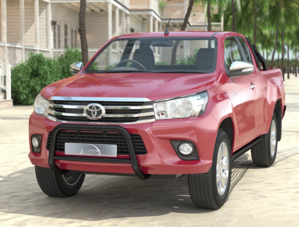 Frontbøyle Toyota Hilux 2016-2020, 60/42 sort