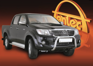 Kufanger Toyota Hilux. EU godkjent frontbeskyttelse Toyota pickup