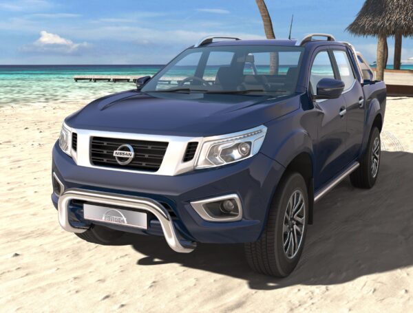 Frontbøyle Nissan D23 2016-2022, 76mm blank