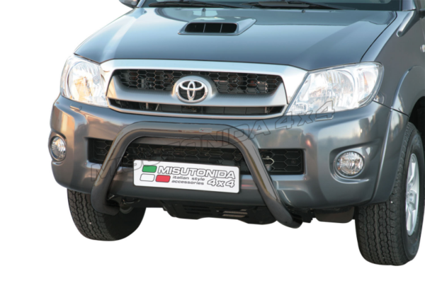 Frontbøyle Toyota Hilux 2006-2011, Super Bar sort