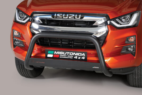 Frontbøyle Isuzu D-Max 2021-2024, Medium Bar sort