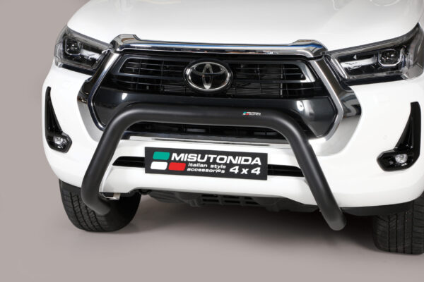 Frontbøyle Toyota Hilux 2021+, Super Bar sort