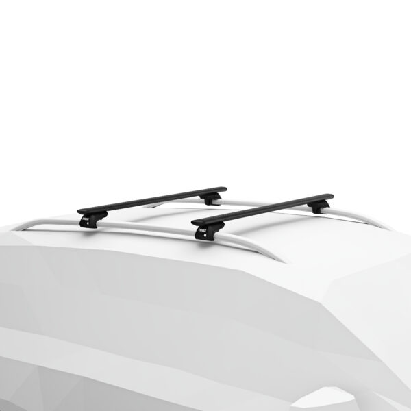 Thule Wingbar Evo sort takstativ til Nissan D23 DC 2016-2022 (med rails)