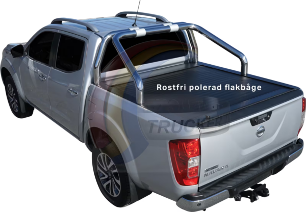 Rulledeksel til Nissan Navara D23. Nissan bed cover som er et låsbart rullelokk til Nissan