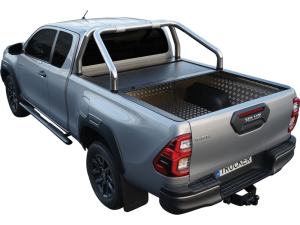 Rulledeksel til Toyota Hilux. Hilux bed cover som er et låsbart rullelokk til Hilux