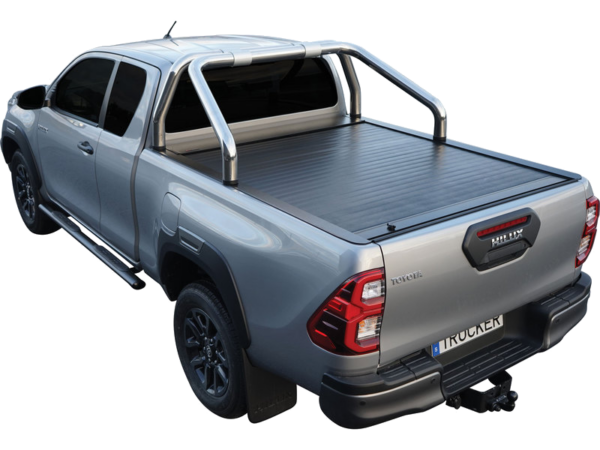 Rolltop med blank veltebøyle - Rulledeksel Toyota Hilux XC 2016-25