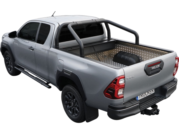 Rulledeksel til Toyota Hilux. Hilux bed cover som er et låsbart rullelokk til Hilux