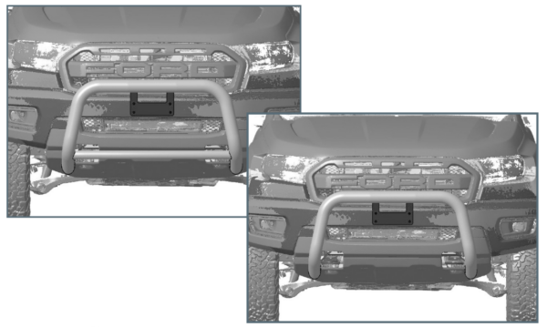 Adapterkit til Ford Ranger Raptor 2019+/2023+