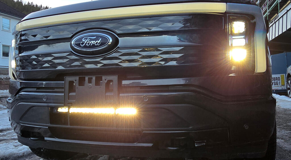 Lazer lyspakke med Linear 18 ELITE til Ford F-150 Lightning - Bilde 8