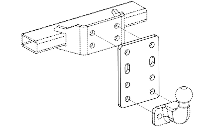 ZH04 Hengerfesteforsenker - dropp til hengerfeste