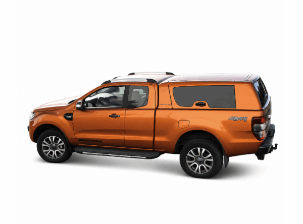 Hardtop til Ford Ranger. Plantopp, King top til Ford. Låsbar topp til Ford